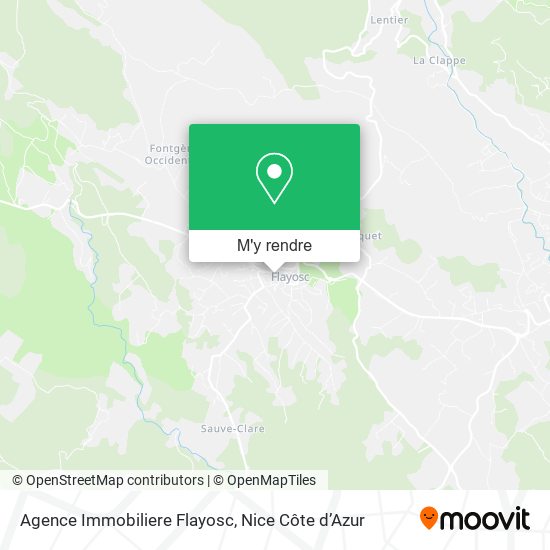 Agence Immobiliere Flayosc plan