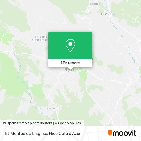 Et Montée de L Eglise plan