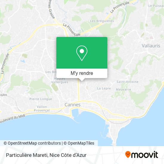 Particulière Mareti plan