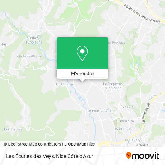 Les Écuries des Veys plan
