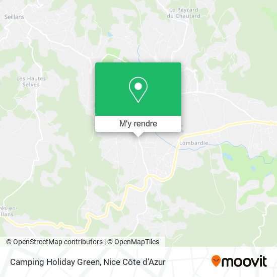 Camping Holiday Green plan