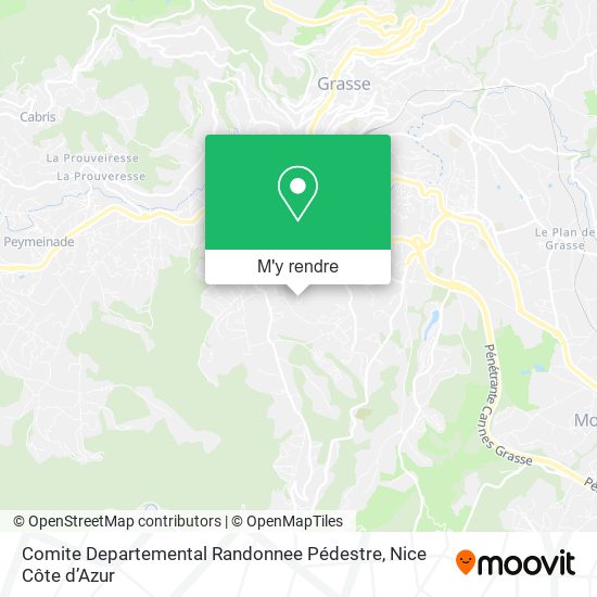 Comite Departemental Randonnee Pédestre plan