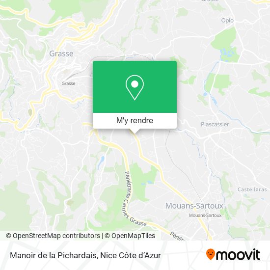 Manoir de la Pichardais plan