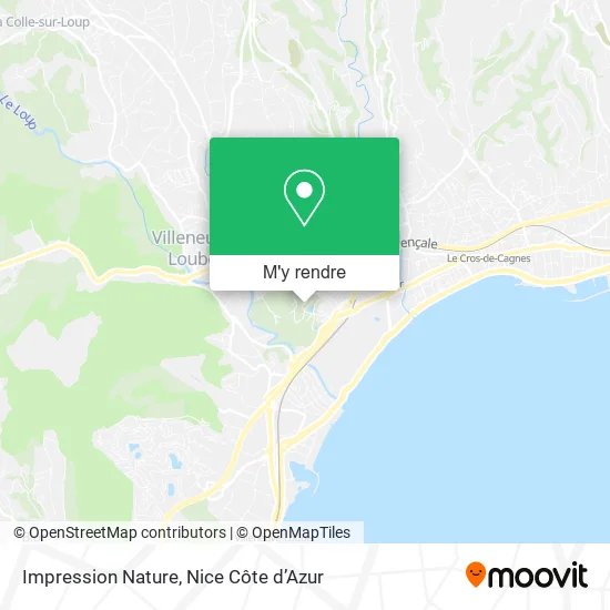 Impression Nature plan