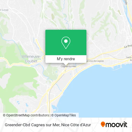 Greender-Cbd Cagnes sur Mer plan