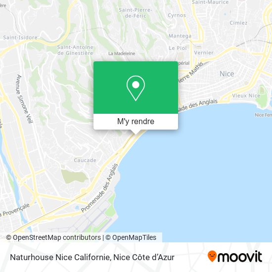 Naturhouse Nice Californie plan
