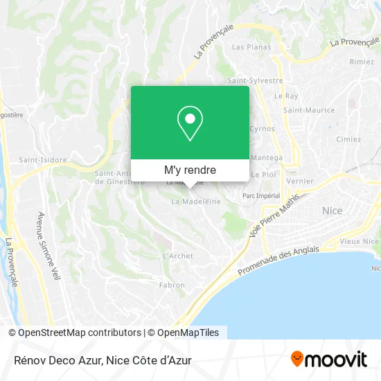 Rénov Deco Azur plan