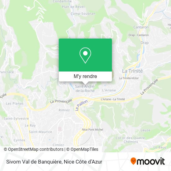 Sivom Val de Banquière plan