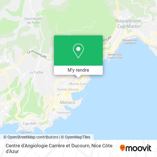 Centre d'Angiologie Carrère et Ducourn plan