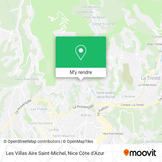 Les Villas Aire Saint-Michel plan