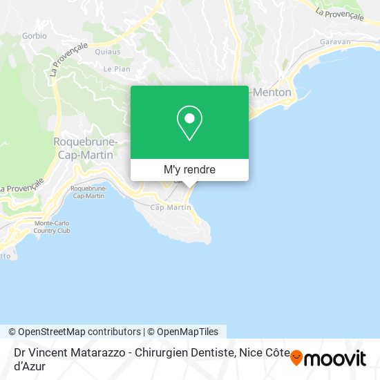 Dr Vincent Matarazzo - Chirurgien Dentiste plan