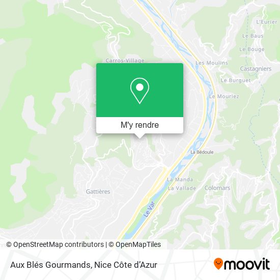 Aux Blés Gourmands plan