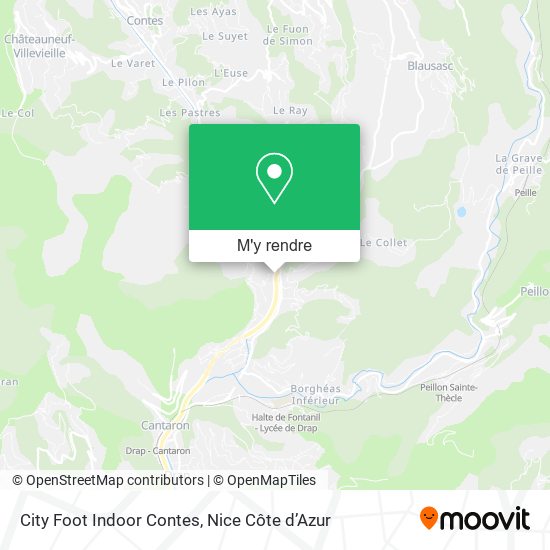 City Foot Indoor Contes plan