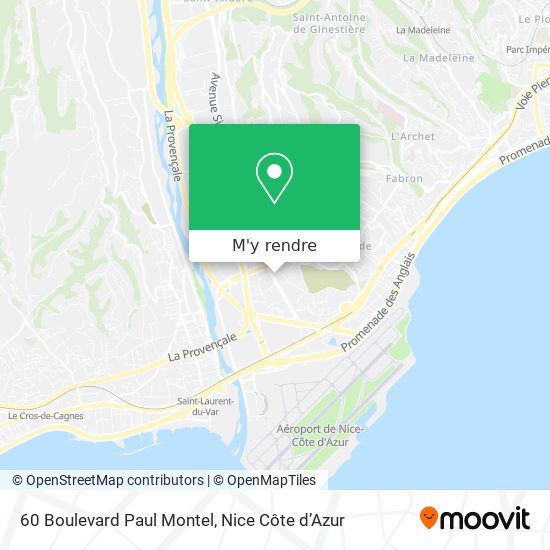 60 Boulevard Paul Montel plan