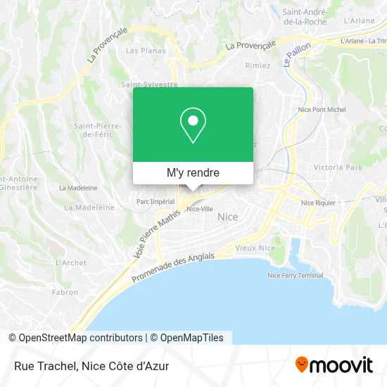 Rue Trachel plan