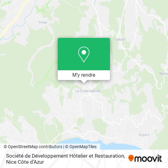 Société de Développement Hôtelier et Restauration plan