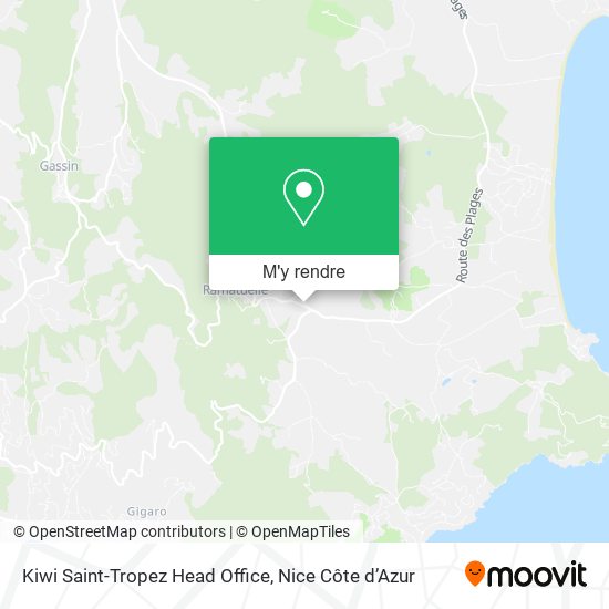 Kiwi Saint-Tropez Head Office plan