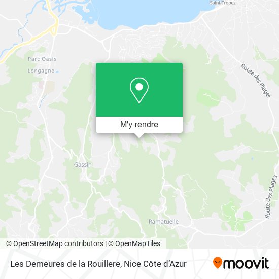 Les Demeures de la Rouillere plan