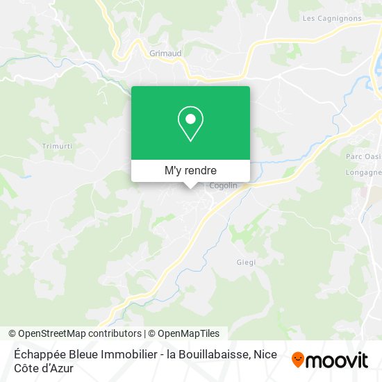 Échappée Bleue Immobilier - la Bouillabaisse plan