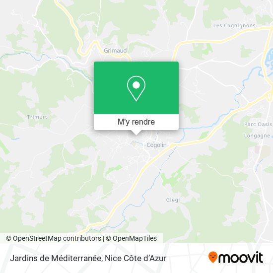 Jardins de Méditerranée plan