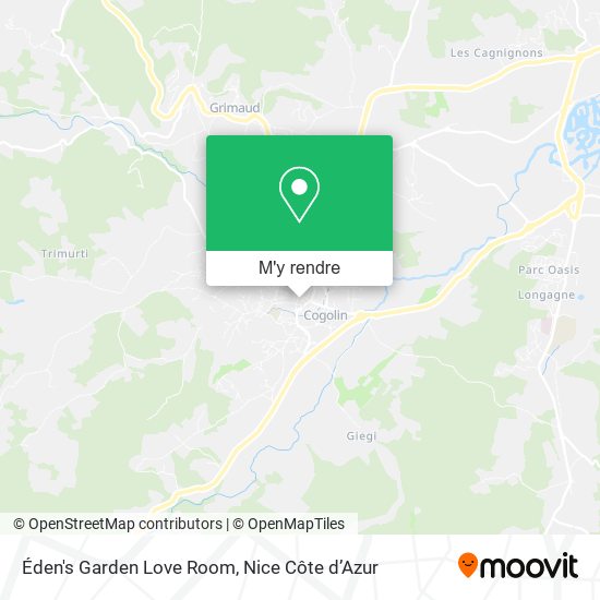 Éden's Garden Love Room plan