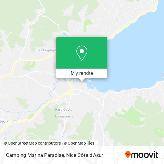 Camping Marina Paradise plan