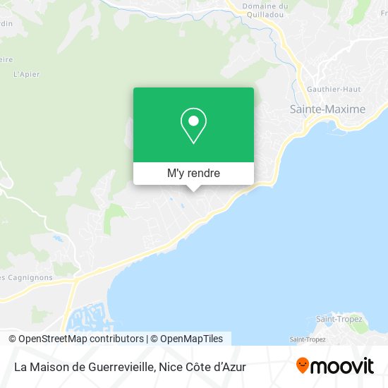 La Maison de Guerrevieille plan