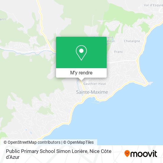 Public Primary School Simon Lorière plan