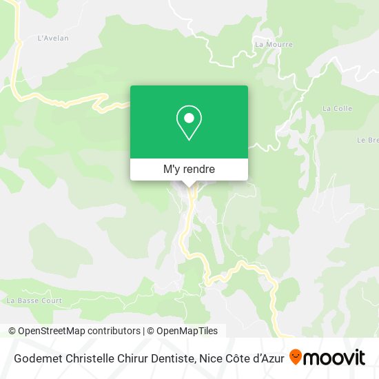 Godemet Christelle Chirur Dentiste plan