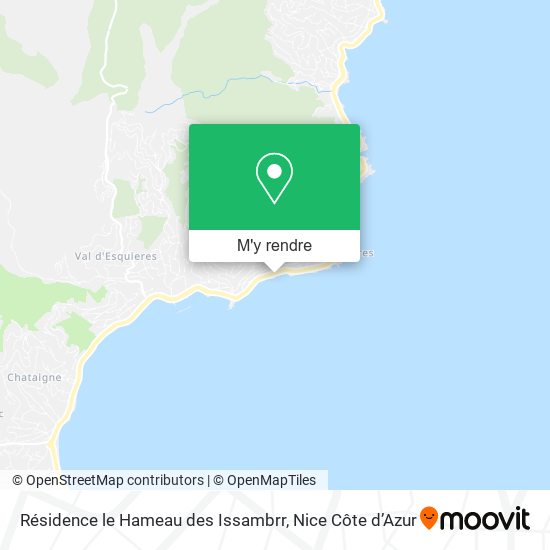 Résidence le Hameau des Issambrr plan