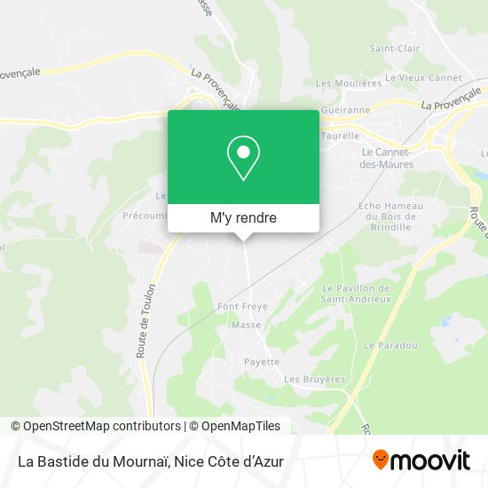 La Bastide du Mournaï plan