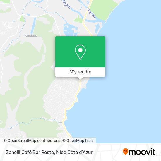 Zanelli Café,Bar Resto plan