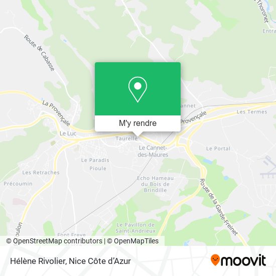Hélène Rivolier plan