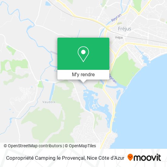Copropriété Camping le Provençal plan