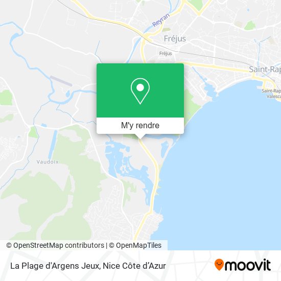 La Plage d'Argens Jeux plan