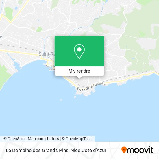 Le Domaine des Grands Pins plan