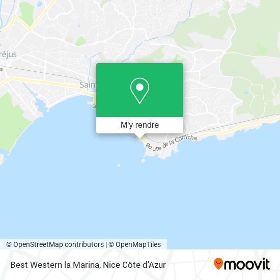 Best Western la Marina plan
