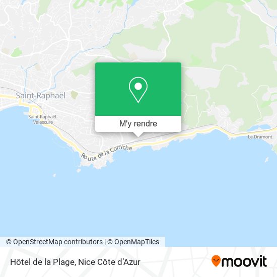 Hôtel de la Plage plan
