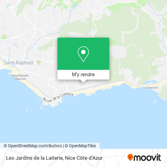 Les Jardins de la Laiterie plan