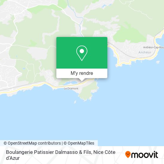 Boulangerie Patissier Dalmasso & Fils plan
