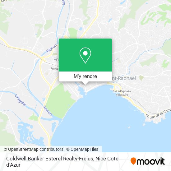 Coldwell Banker Estérel Realty-Fréjus plan