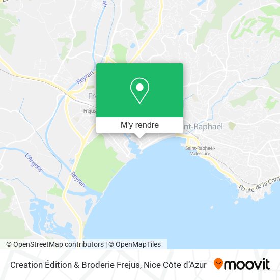 Creation Édition & Broderie Frejus plan