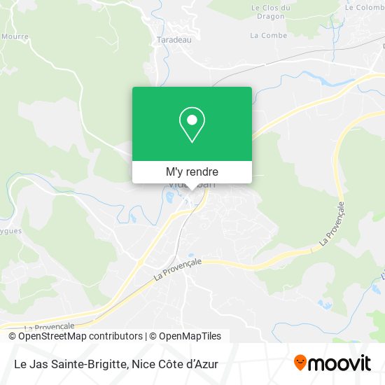 Le Jas Sainte-Brigitte plan