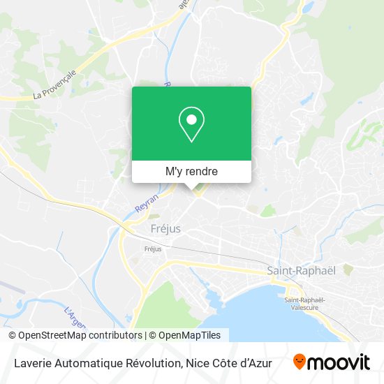Laverie Automatique Révolution plan