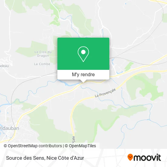 Source des Sens plan