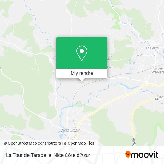 La Tour de Taradelle plan
