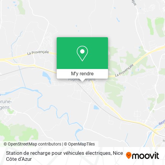 Station de recharge pour véhicules électriques plan