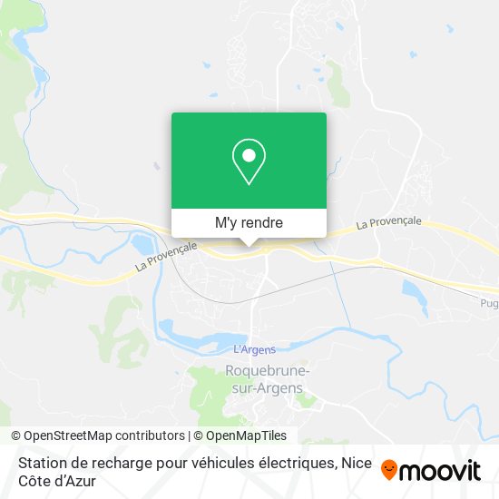 Station de recharge pour véhicules électriques plan