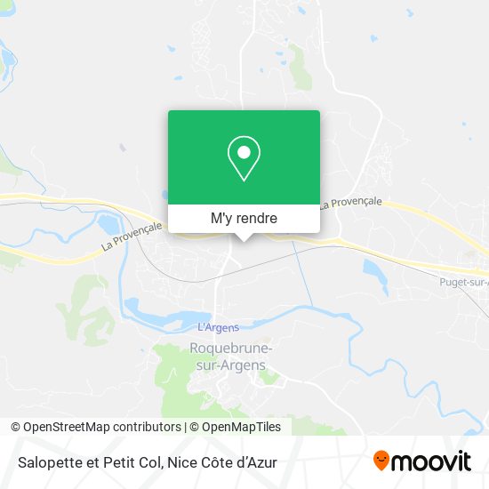 Salopette et Petit Col plan