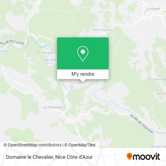 Domaine le Chevalier plan